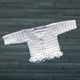 Shannyn Baby Cardigan | 0-3 Months | Crochet Pattern PDF | English